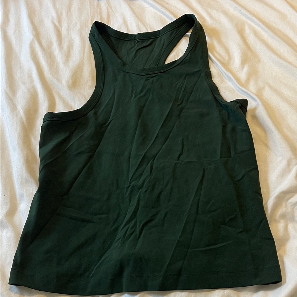 Lululemon Athletica Forest Green Tank Top